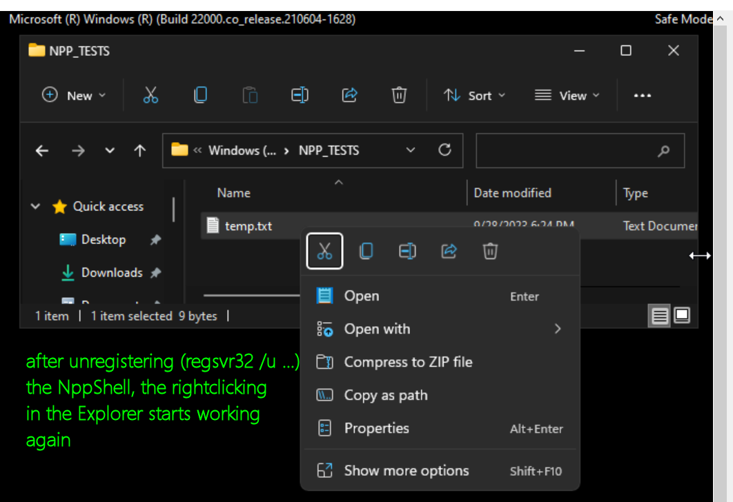 npp-Win11-SafeMode-NppShell-unregistered-nocrash.png